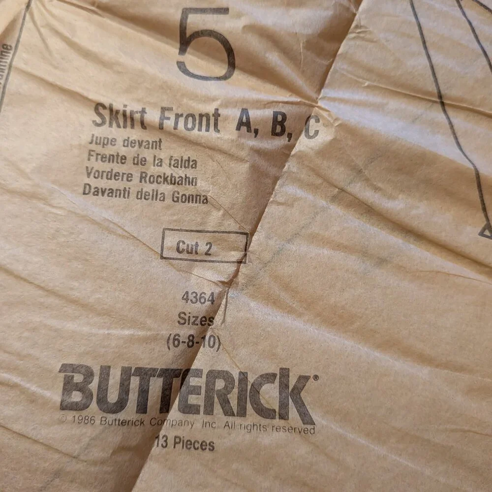 Butterick 4364 easy